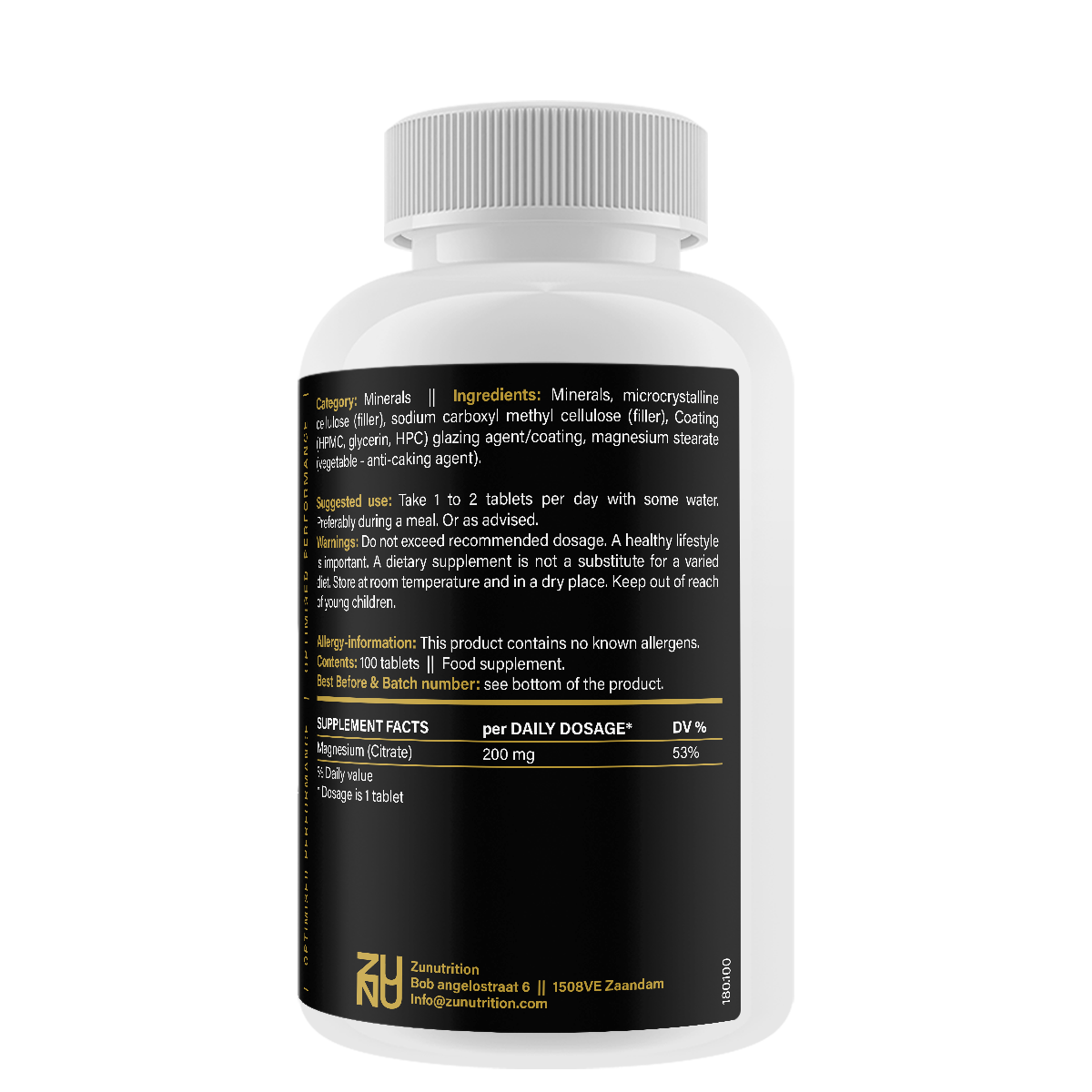 Magnesium Citrate